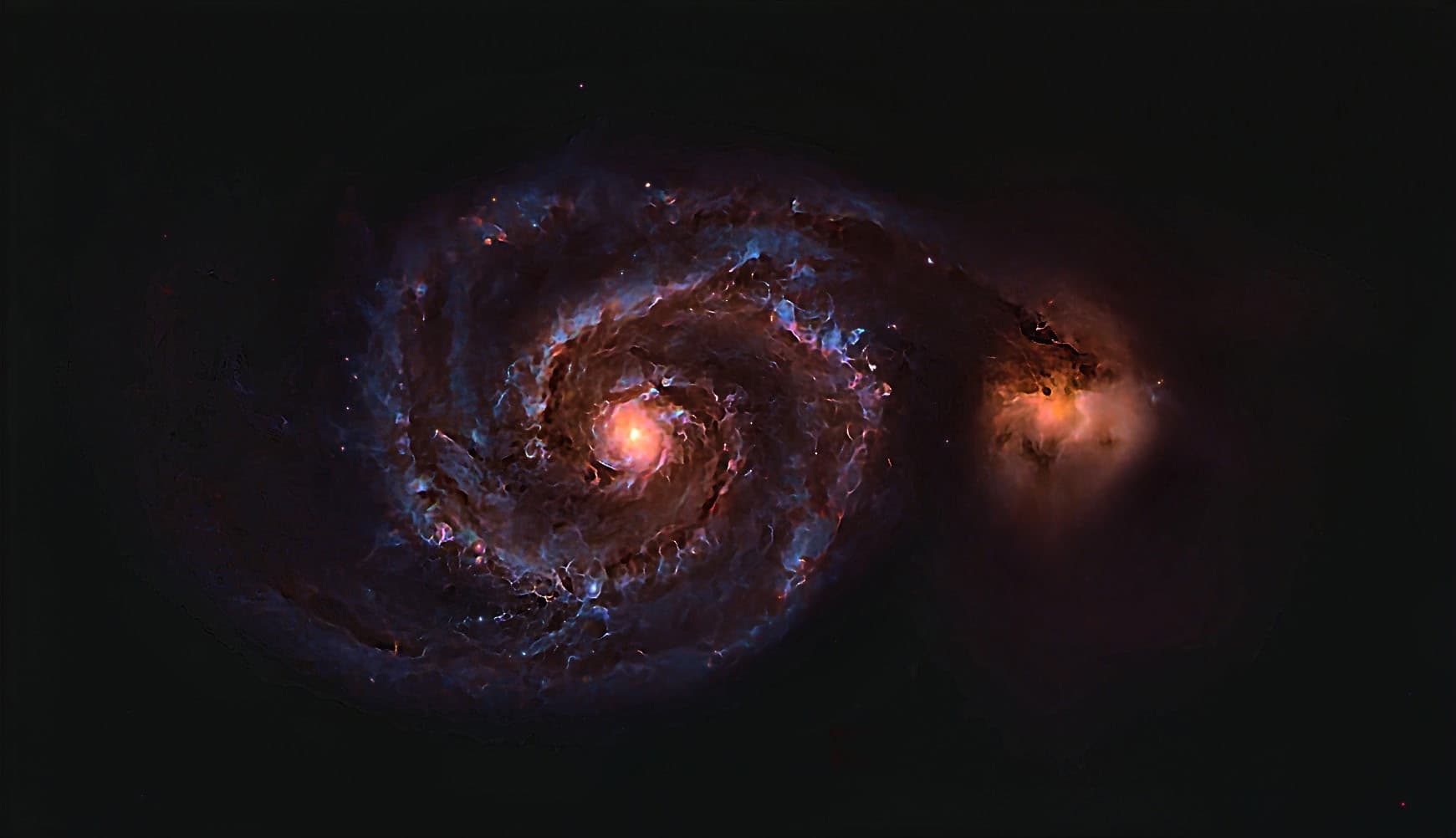 A colorful nebula for Perseverance Is The Key